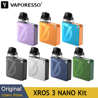 Original Vaporesso XROS 3 NANO Kit 1000mAh Battery Electronic Cigarette Vape with 2ML XROS Pod Cartridge 0.6/0.8ohm Vaporizer