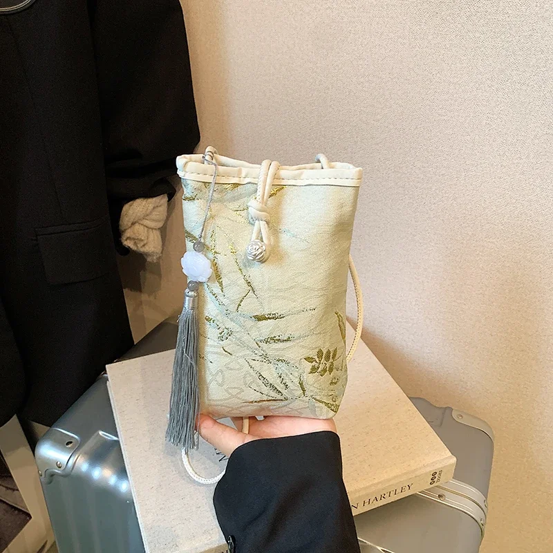 

Exquisite Tassel Printing National Style Crossbody Bags 2025 New Bags for Women Summer Versatile Women's Shoulder Bags