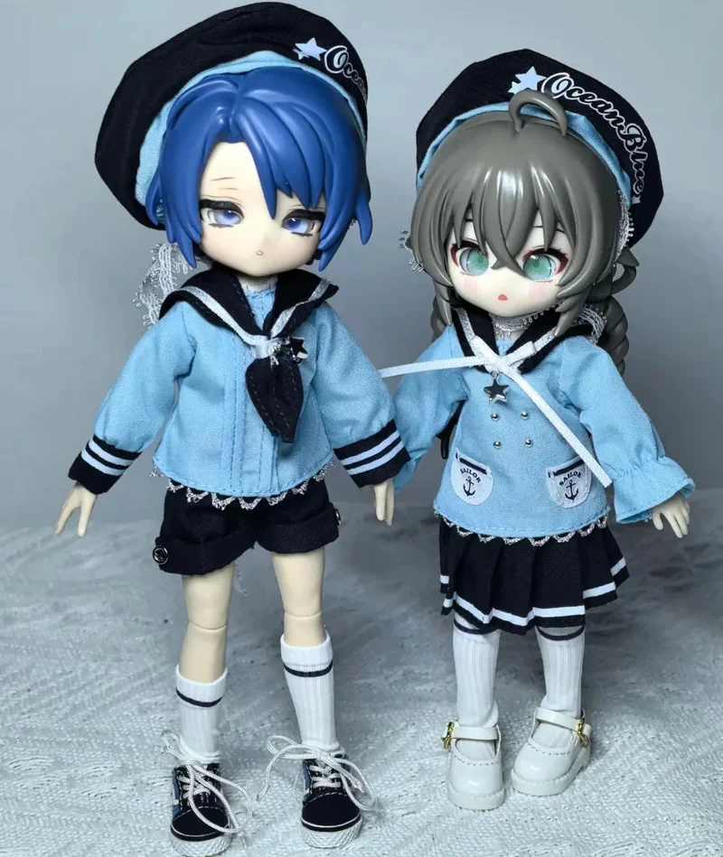 

Подлинная серия Daily Stock. Юбка-мессенджер Whalefall и брюки Ob11, костюм для куклы Bjd, юбка, одежда-сюрприз, подарок на память