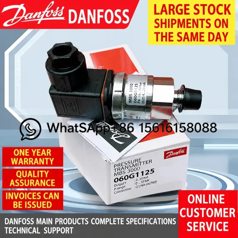 Danfoss MBS3000 Pressure Sensor Transmitter 060G1125 060G1133 060G6467 060G1121 060G1113