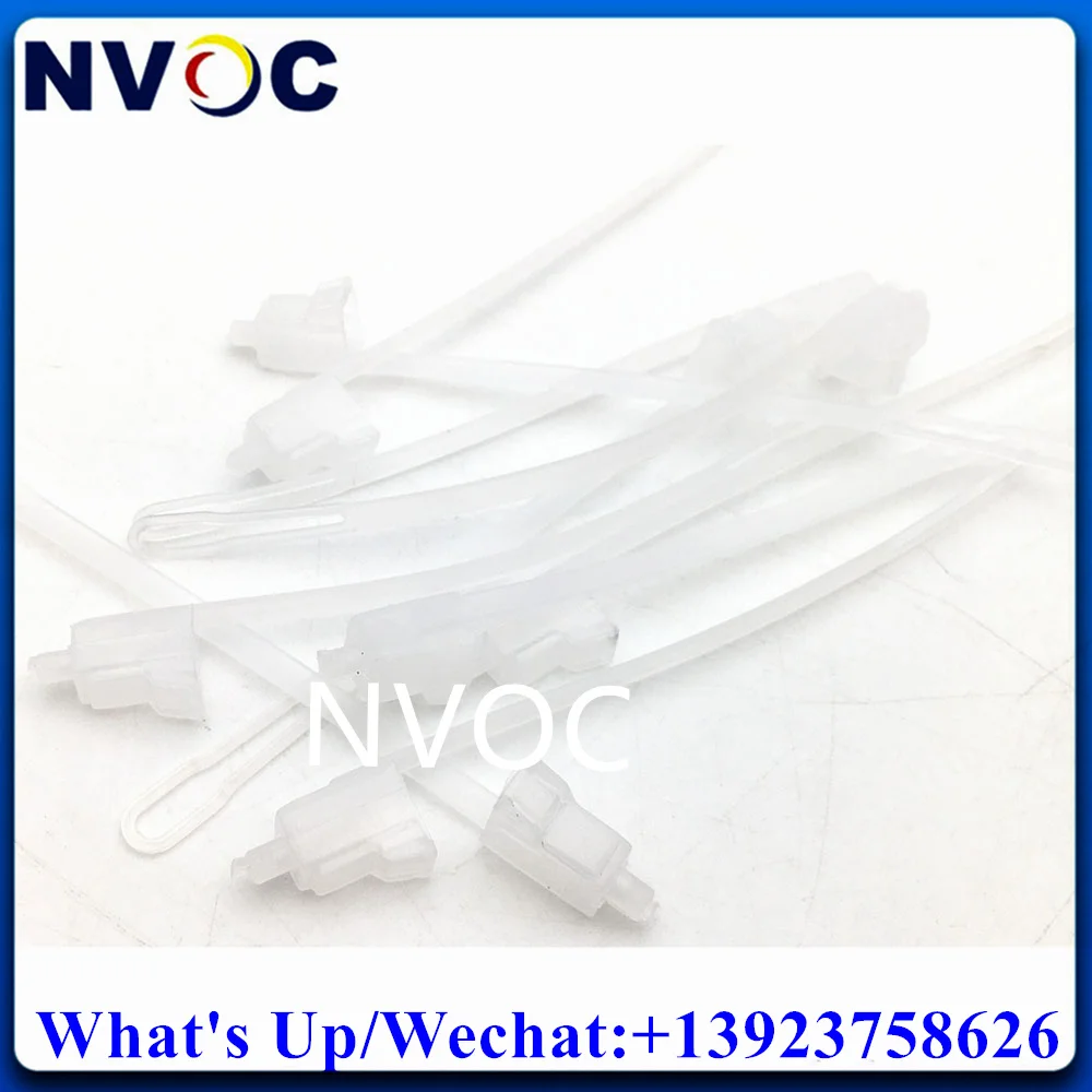 

1000Pcs LC Dust Cap Square Long Tail For LC Fiber Optic Jumper Connector 1.25mm Handle Protective Cover Plug With Braid