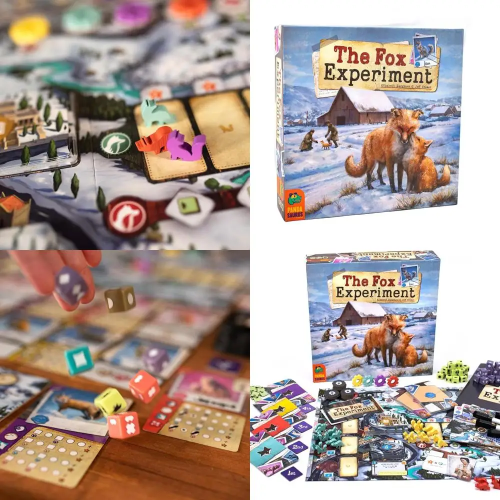 

Evolve & Breed Foxes: A Strategy Game for Families, Ages 10+, 1-4 Players, 60 Min Playtime by Pandasaurus