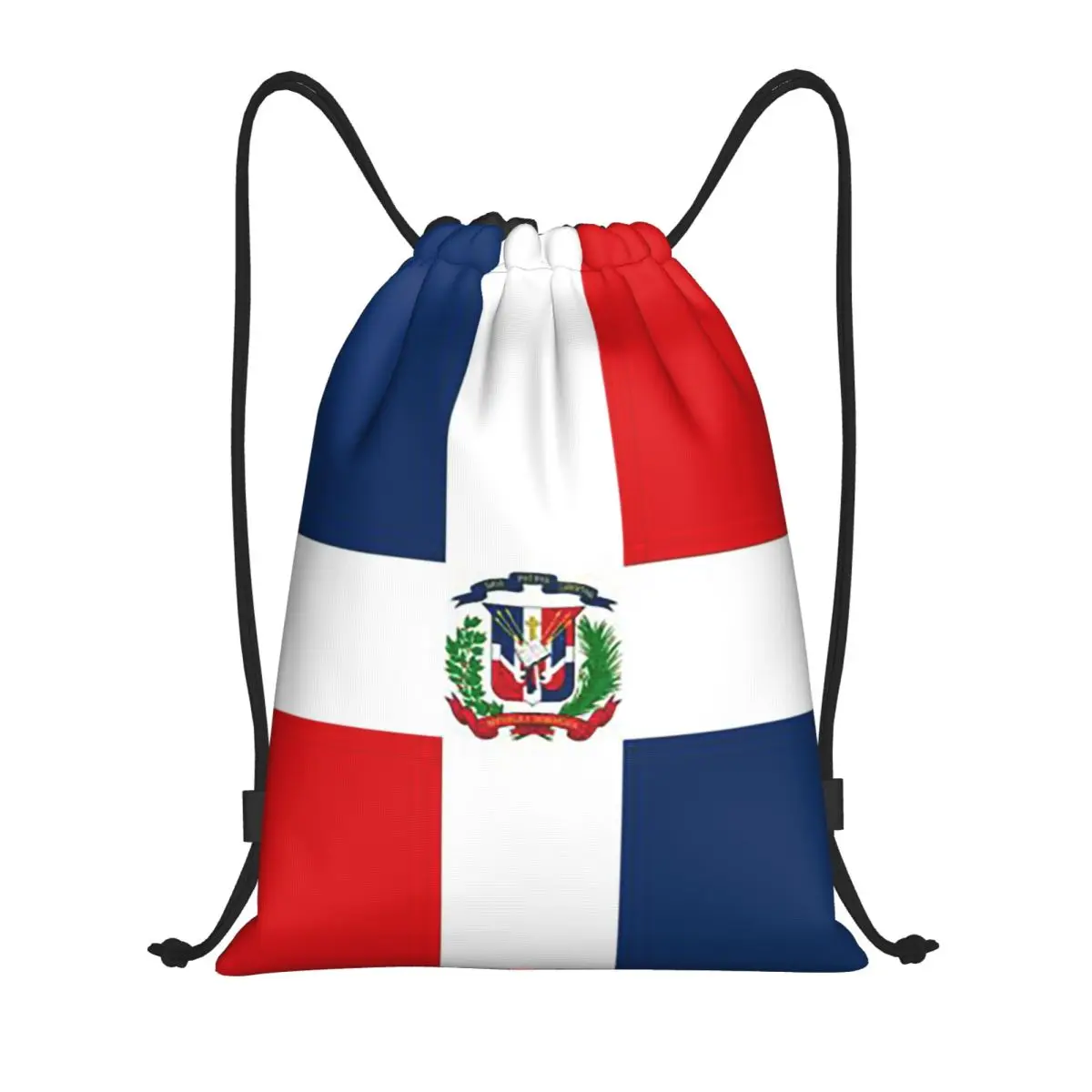

Рюкзаки с флагом Доминиканской Республики, повседневные сумки на шнурке, спортивные сумки, сумки для книг, сумки для путешествий и школы