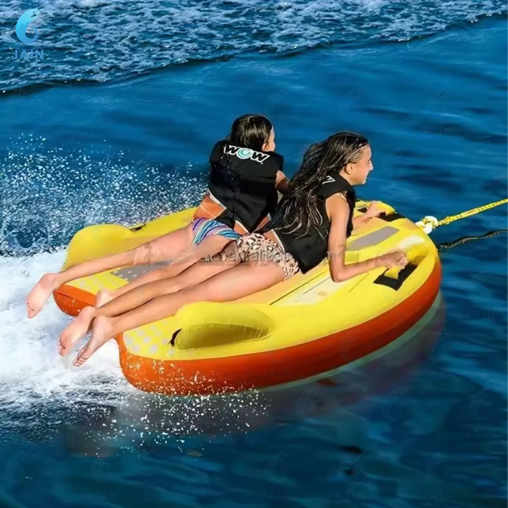 

New Inflatable Boat Towing Water Towing Circle Water Motorboat Towable Water Sports Boat Water Flying Game Ski RingBanana Boat