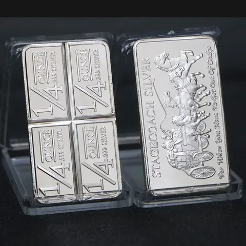 1PCS German Mint 1 Troy Ounce German Silver Bullion Bar Replica Coins Collection Canadian carriage gold coin copy gift