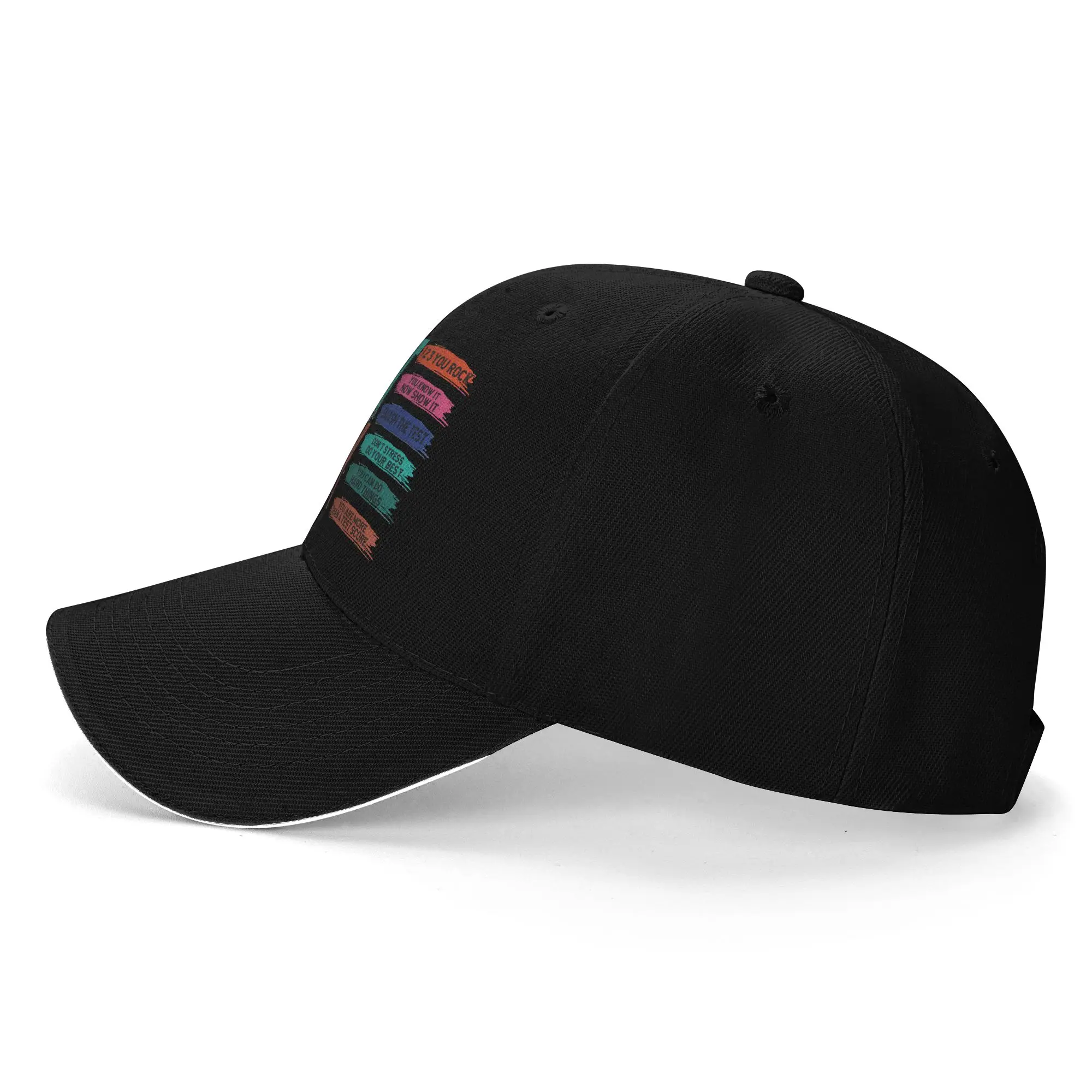 Test Day You Got This for Student Kids Teacher State Testing Baseball Cap Summer Unisex Trucker Hat High Quality  Baseball Caps
