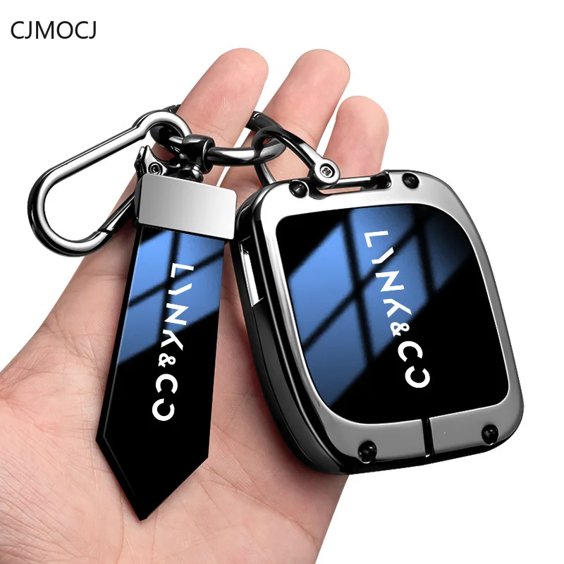 

Premium Zinc Alloy Key Cover for Lynk & Co 01/02/03/04/05/06/09/03+/08/07/EMP - Protective Key Case Keybag Keychain