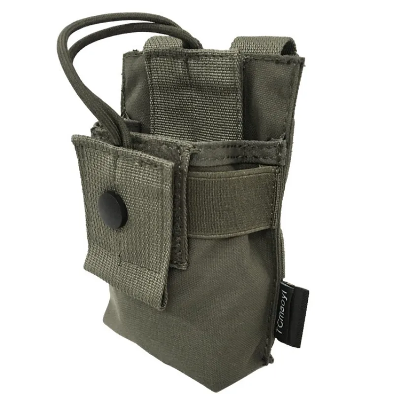 Dupont Fabric Walkie Talkie Bag, Lightweight and Detachable Vest, Outdoor Design Vest, Wear-Resistant, Compact