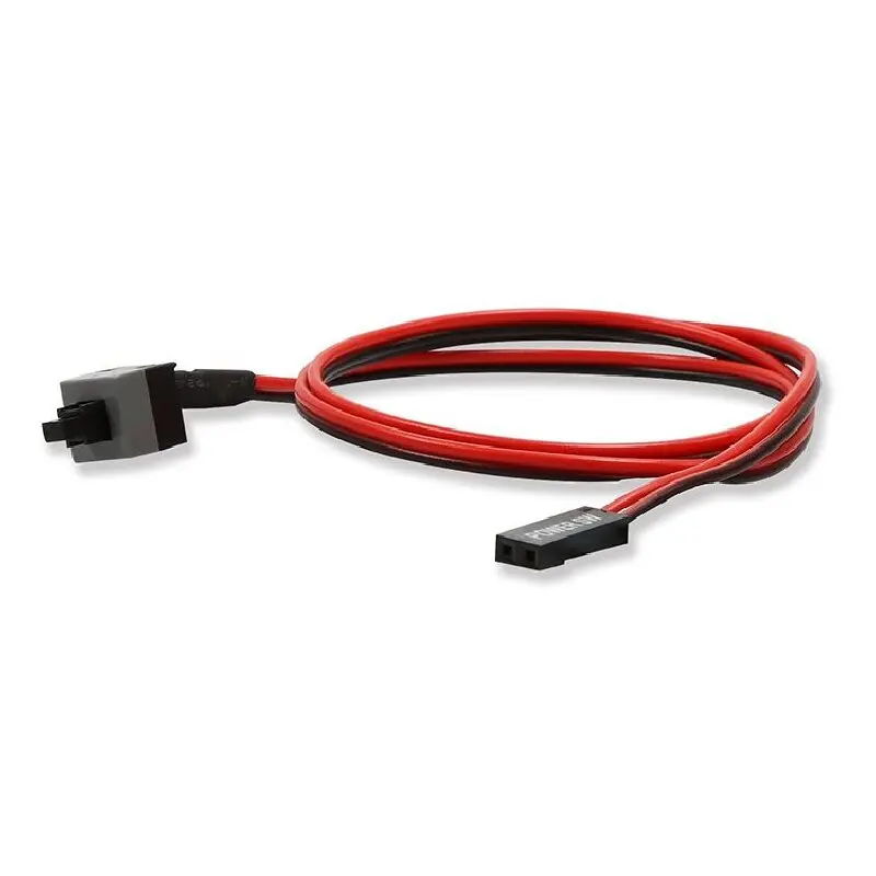 Computer Power Reset Switch Cable Supply I/O PC Motherboard Cable and Button Switch Replace a Broken Power Switch Cable