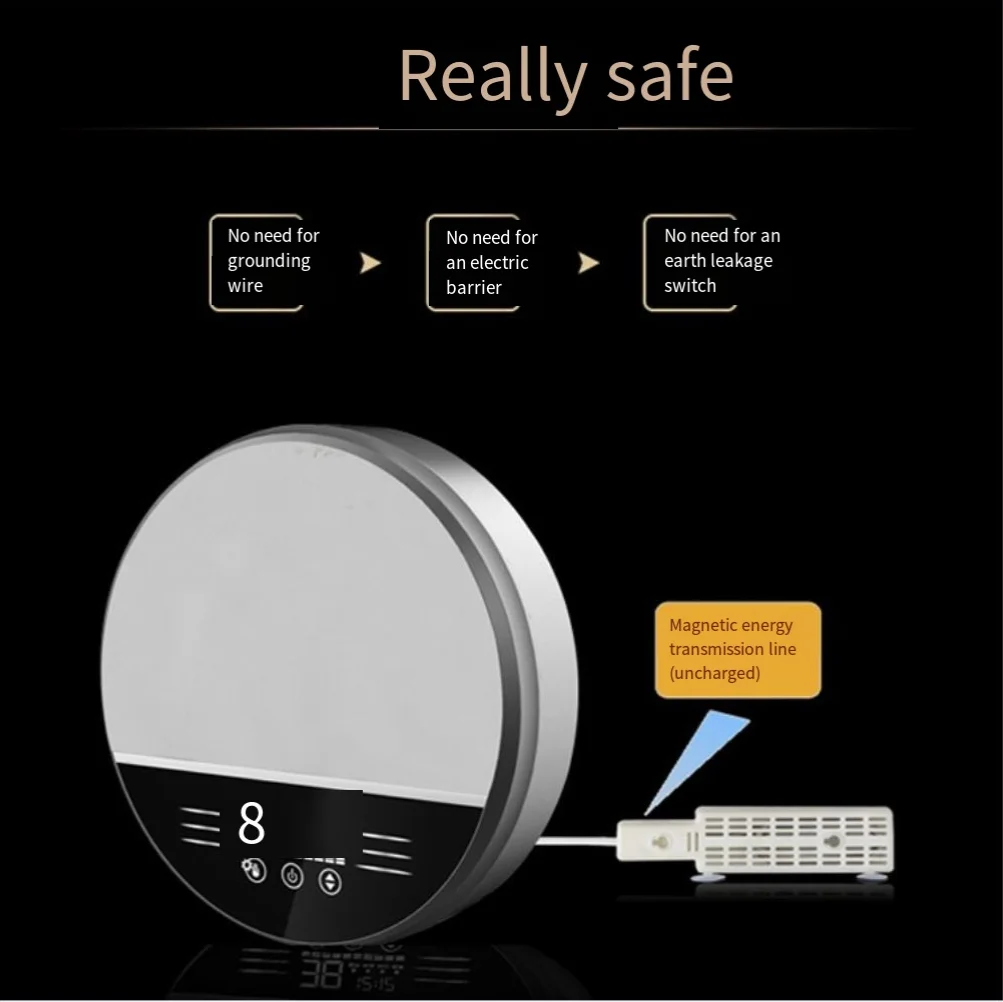 Ai Meili حمام سبا ترموستات فقاعة حمام سخان آلة سبا منزلية مع آلة حمام ترموستات #2