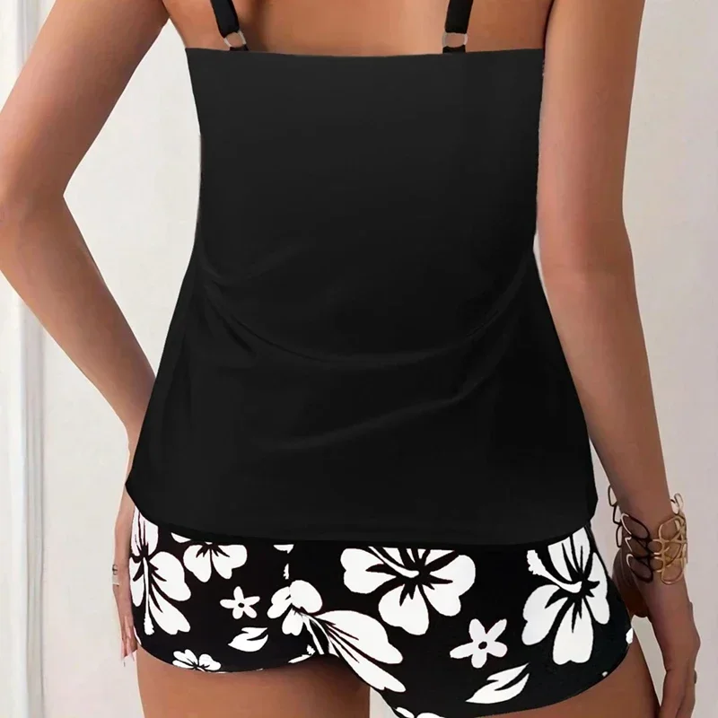 

Women Two Piece Swimwear Soft Printed Split Swimsuit Female Summer Swimming Pool Bathing Suit Breathable Quick Drying Beachwear