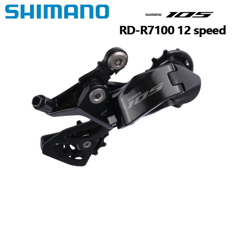 Shimano 105 RD R7100 Rear Derailleur 12Speed Mechanical Shadow RD For Road Bicycle Riding Black