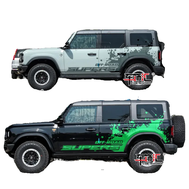 

Для Ford Bronco автомобильная наклейка кузов наружное украшение спортивная внедорожная настройка виниловые наклейки