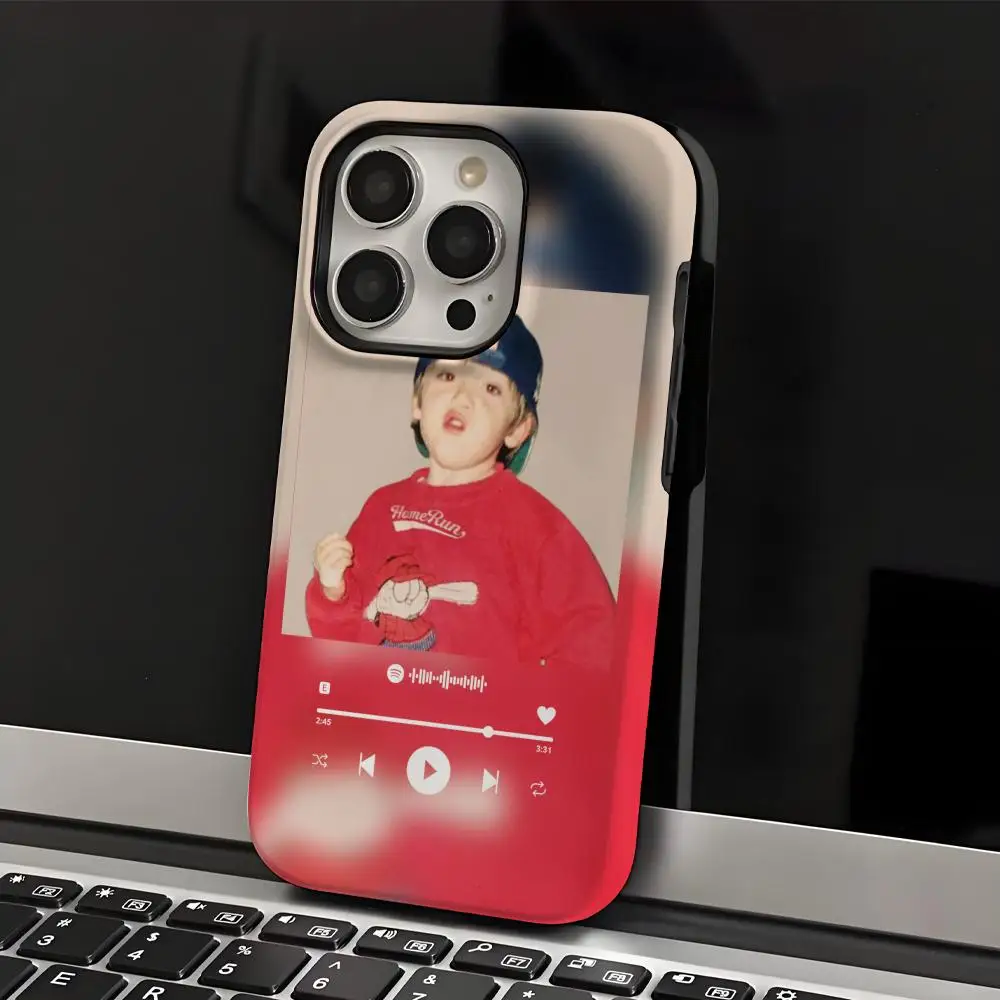 

P-Paulo L-Londra Phone Case Phone Case INS For IPhone 17 16 15 14 13 12 11 Pro Max X XR XSMax Plus Glossy Film Hard PC Cover