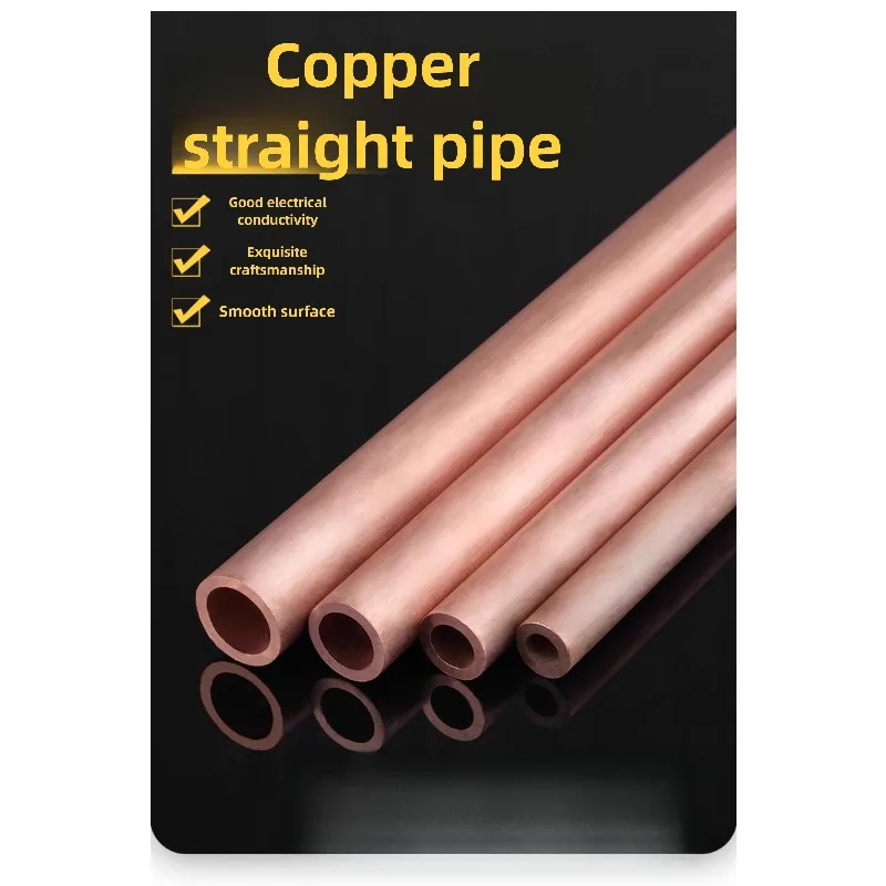 Tabung Kapiler Tembaga Merah, Hard Drawn, 2/3/4/5/6/8/10/12/14/16mm