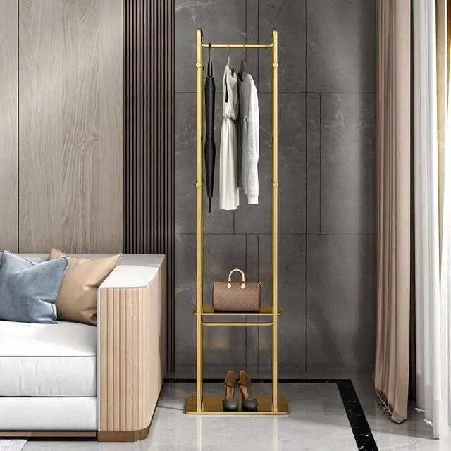 Assembly Coat Rack Central Arredo Layer Rattan Fixed Abayas Bedroom Coat Rack Freestandin Percheros De Pared Entrance Furniture