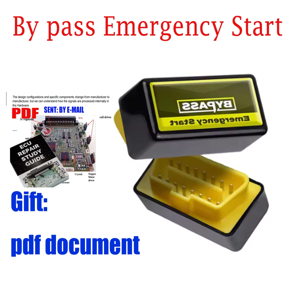 For FIAT Bypass Emergency Start Device Plug and Start Diagnostic Tools Auto Repair OBD2 By Pass Immo Off
