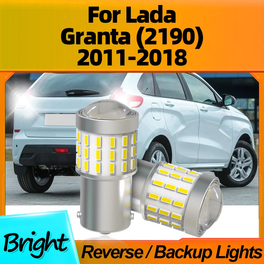 

2PCS 1156 BA15S P21W LED Bulb High Quality Car Reverse Light Lamp For Lada Granta (2190) 2011 2012 2013 2014 2015 2016 2017 2018