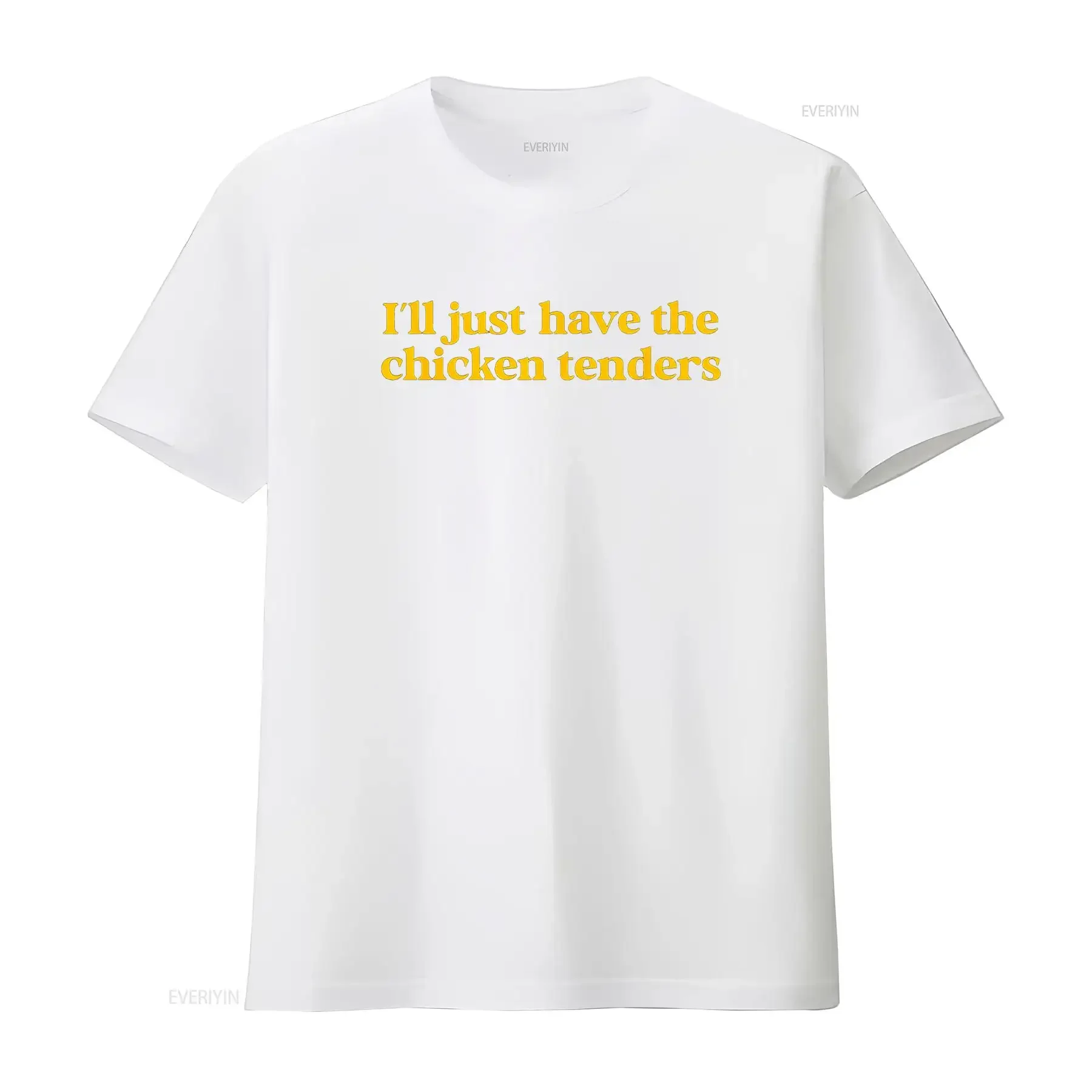 سأحصل على تي شيرت The Chicken Tenders المضحك، قميص مغسول عتيق للارتداء اليومي، ملابس شارع ناعمة للجنسين، قابلة للتنفس