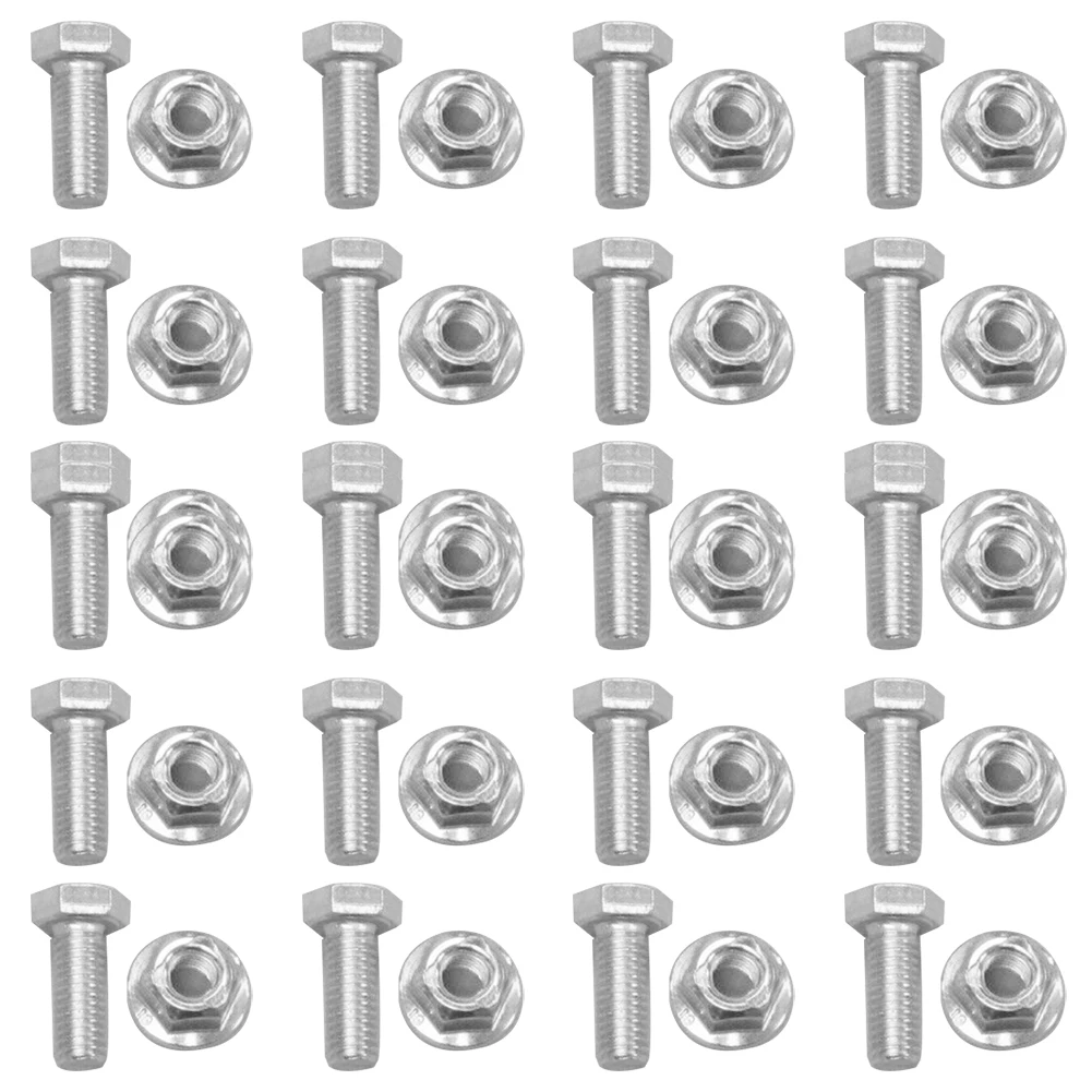 Auger Shear Pins Bolts & Nuts for Honda Snowblowers 20 Sets Designed for Easy Replacement HS1132 HS624 HS828 HS928 HS724