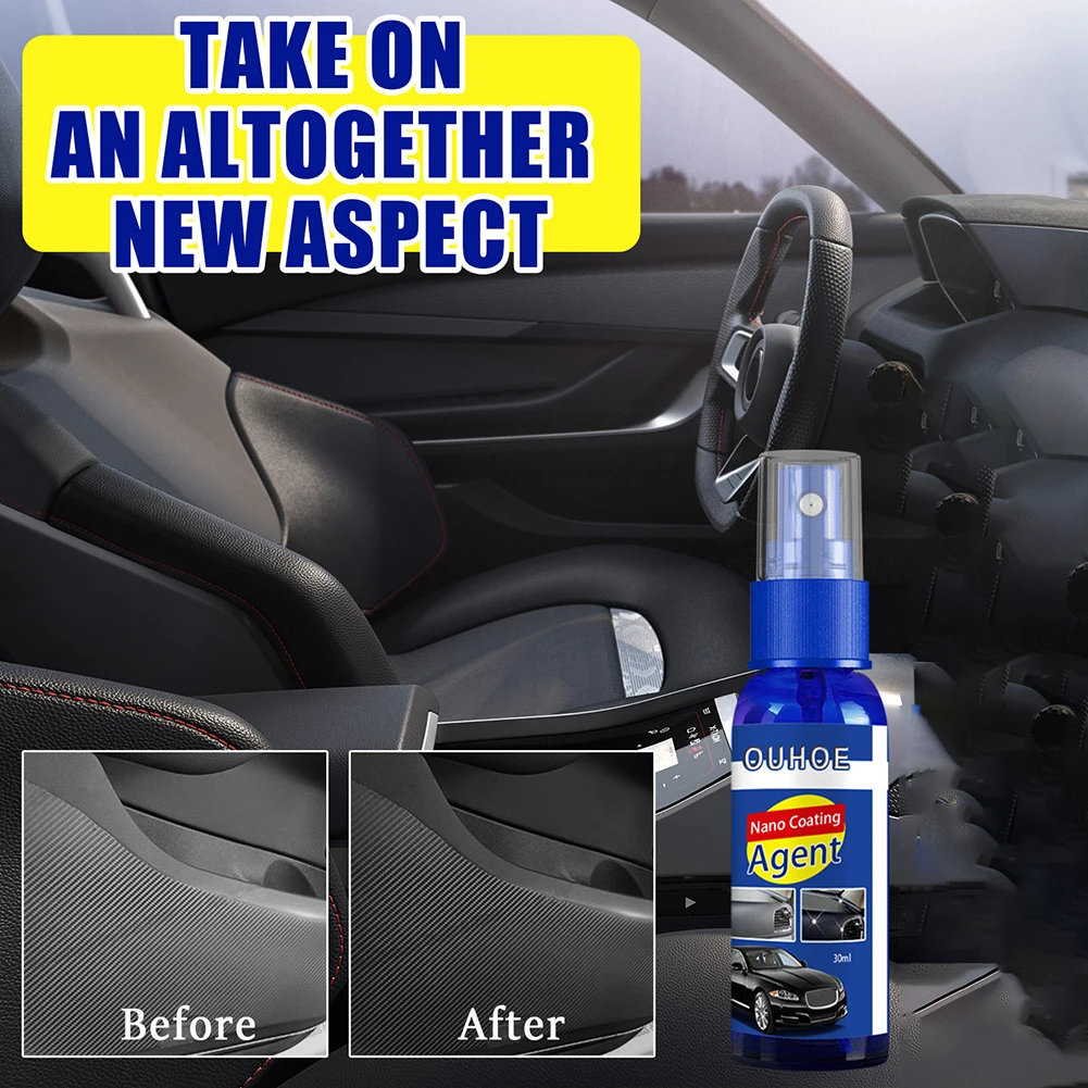 Necessary Cleaning Supplies For Automobiles 1pcs Car Plastic Refurbisher Dashboard Interior Maintenance Repair Cleaning