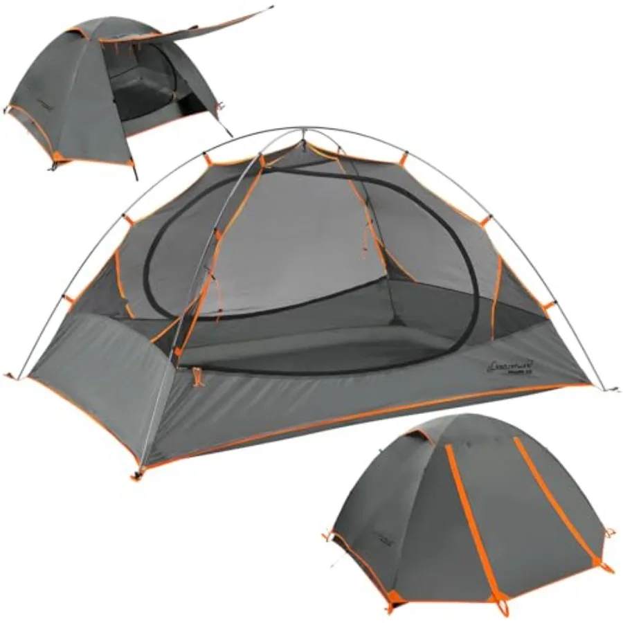 

Lightweight Backpacking Tent -/.5//// Ultralight Waterproof Camping Tent Season Large Size Easy Setup Tent for Family Outdoor H
