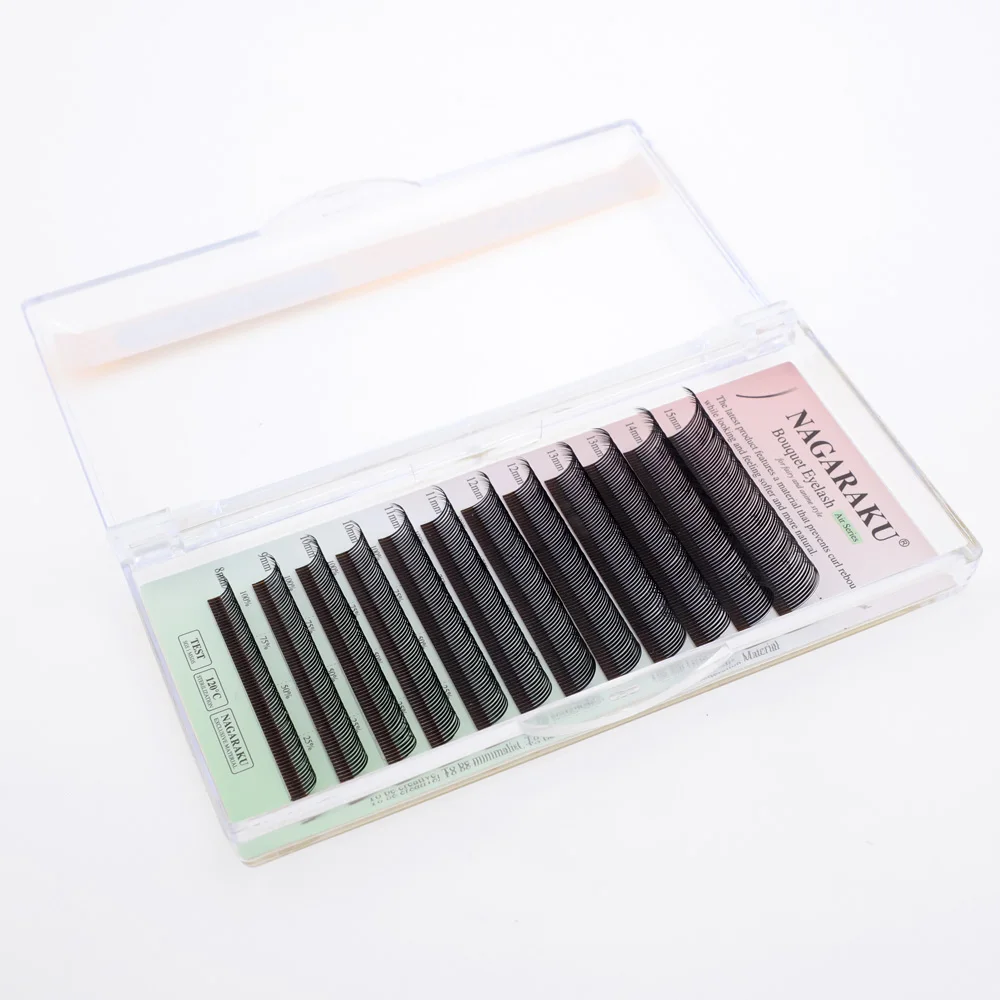 NAGARAKU 5D Flower Volume Spike Wimpern Weich Natürlich Russland-Stil Anime Flora Mascara-Effekt – Detail 9