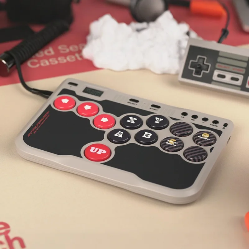 

Haute42 Retro+ Hitbox P12 Pro Fighting Game Keyboard 2XKO Street Fighter 6 PC PS5 Customization 12keys RGB Silencing Inner Liner