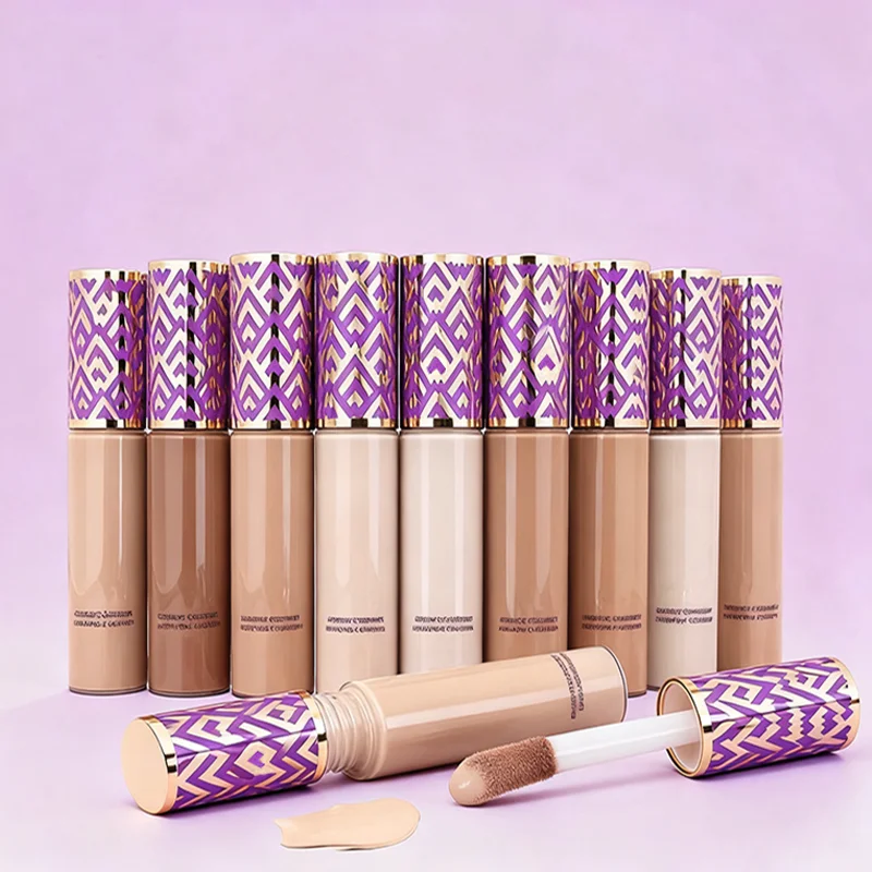 Liquid Foundation Concealer for Dark Circles Freckles Acne Pigmentation Blemishes Lasting Moisturizing Professional Face Makeup