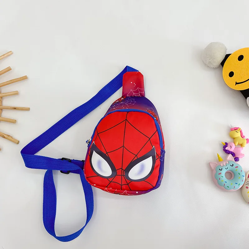 New Children'S Bag Cartoon Dog Team Spider Dinosaur Boy'S Shoulder Bag Traveling Change Crossbody Bag Children'S Chest Bag image 6