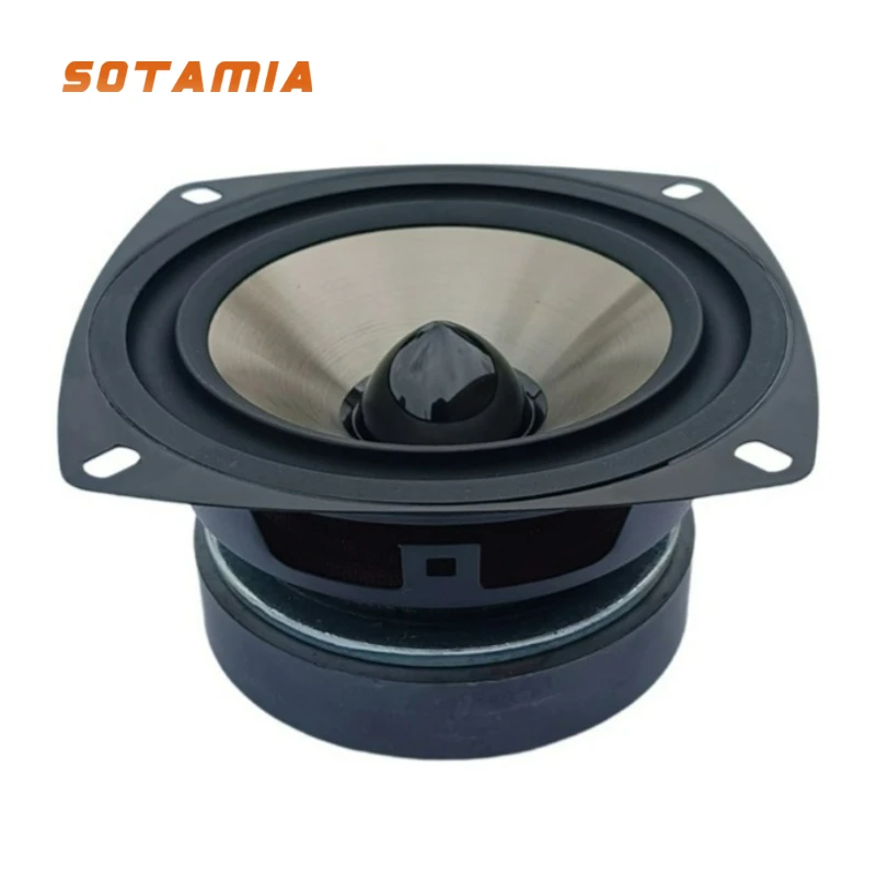 

SOTAMIA 1 шт. 4-дюймовый полнодиапазонный аудиодинамик 4/8 Ом 20 Вт Apple HIFI динамик домашнего кинотеатра звук музыка голосовой умный Bluetooth