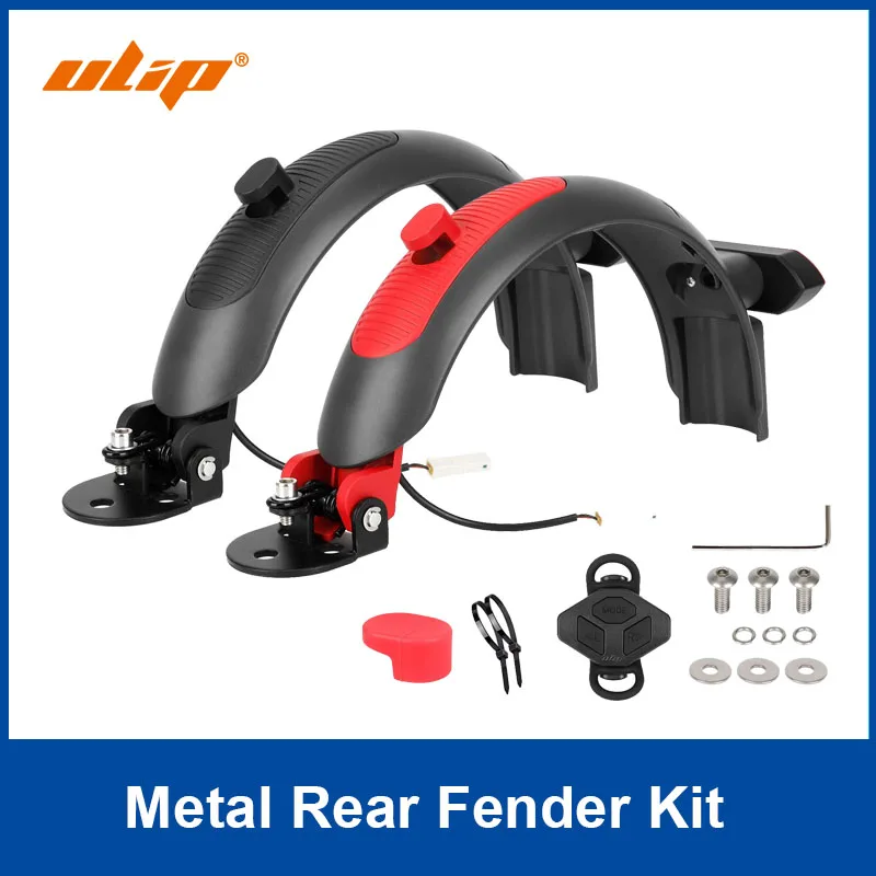 

Ulip Metal Rear Fender Kit with Turn Signal Light for Mi 3 M365 Pro Pro2 1S Lite E-Scooter and Swagger 5 Scooter Mudguard Parts