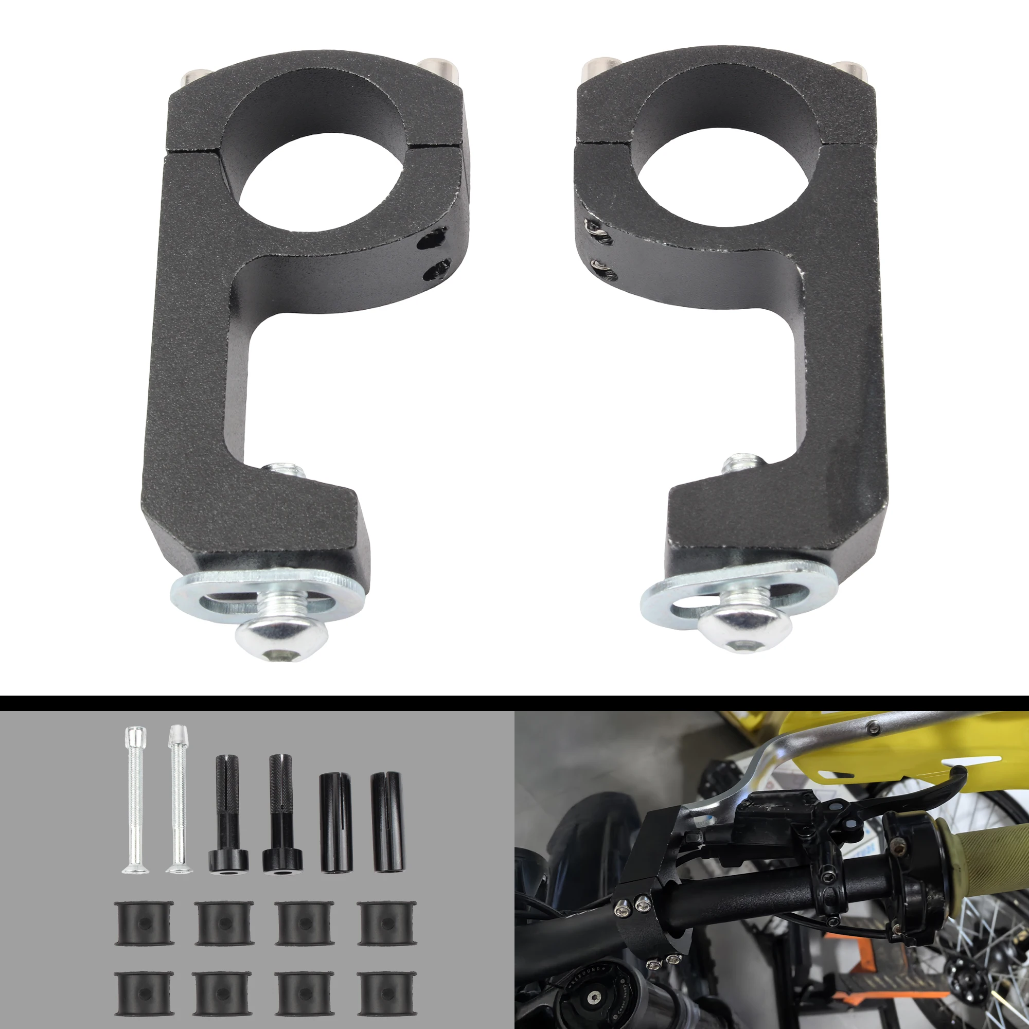 Motorcycle Handguard Hand Guard Handle Bar Guards Universal For Protection ATV Motocross Dirt Pit Bike Accessories view 2