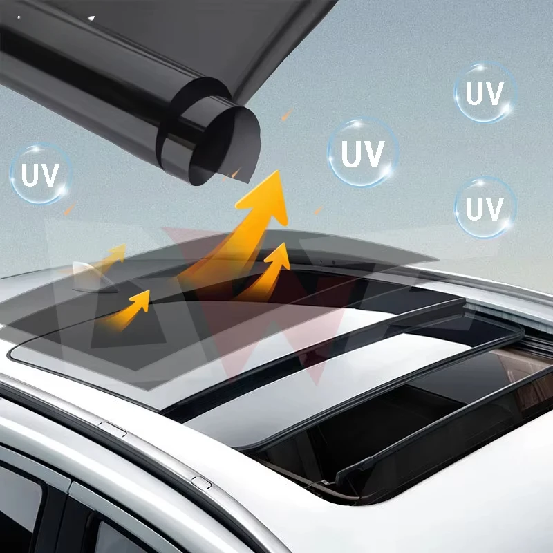 IRR 99% UVR 99% 1% 3% Vlt Heat Insulation Nano Ceramic High Definition Automotive Car Window Tint Solar Film