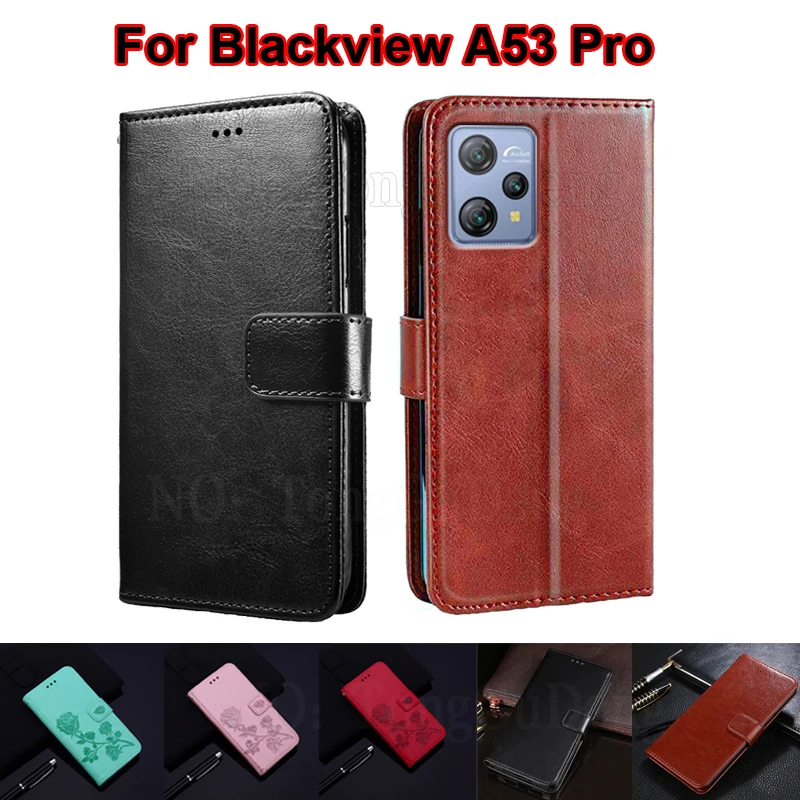 Funda Para Blackview Oscal C30 Pro Case Wallet Magnetic Leather Flip Phone Cover For Carcasas Blackview A53 A53 Pro Mujer Etui