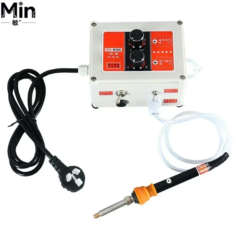 2026 Thermostatic Hot Fix Rhinestone Setter Manual Hot Drilling Machine Auto Suction Point Drill