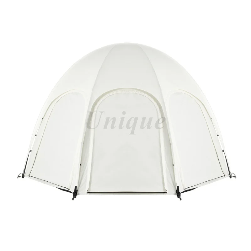 Portable Hemispherical Octagonal Tent, Large Space, Double Thickened, Windproof, Rain, Sunscreen, Outdoor Camping