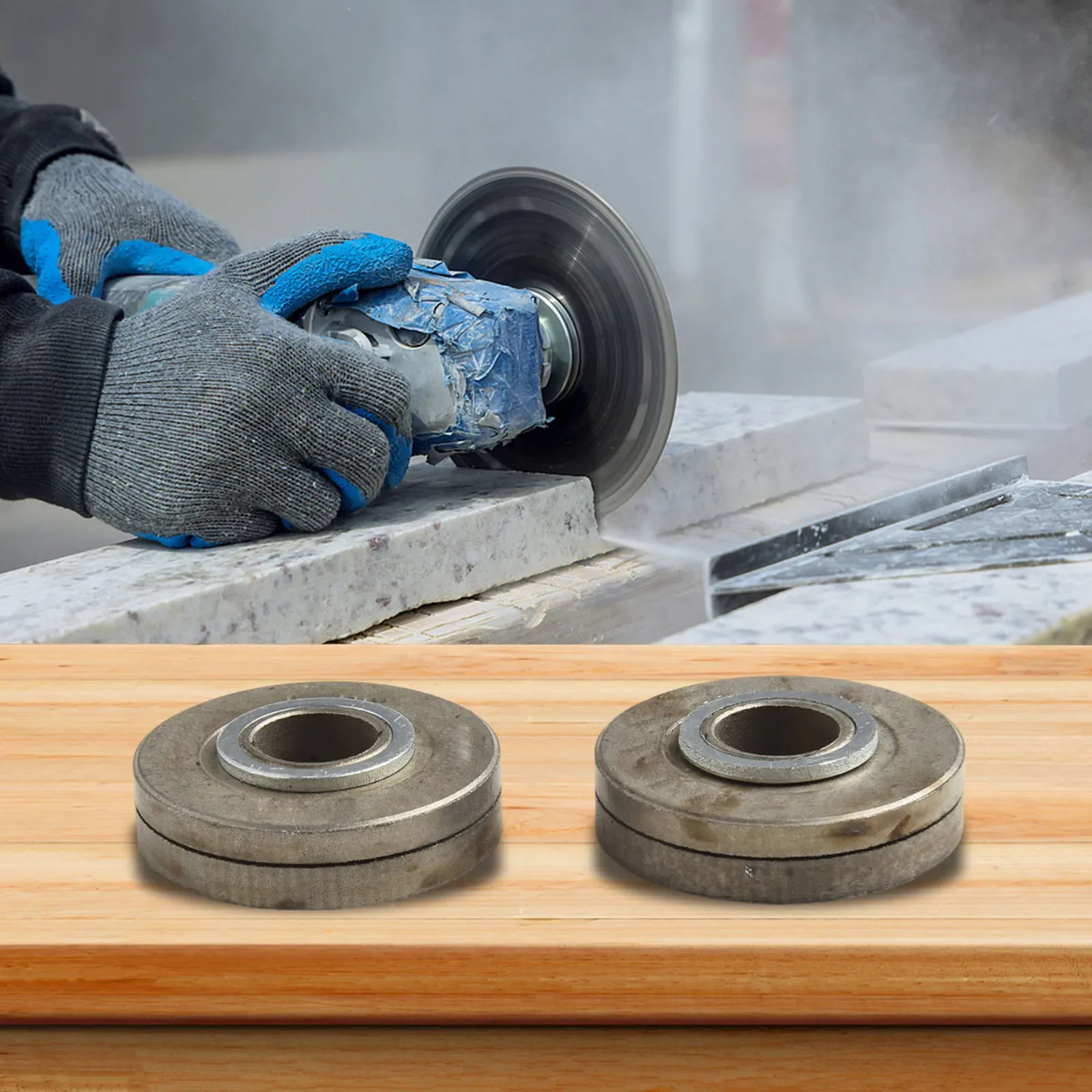 

30*10MM Carbon Steel Pressure Plate Easy Install Angle Grinder Part Tool-Free Assembly Hard Steel Construction