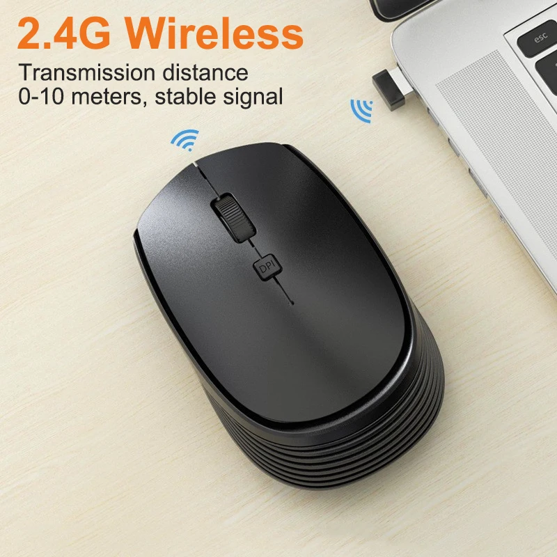 ماوس ألعاب لاسلكي مع جهاز استقبال USB ، G ، من من من من خلال مستشعر بصري للكمبيوتر المحمول ، وين ، ماك ، لاعب ، كمبيوتر