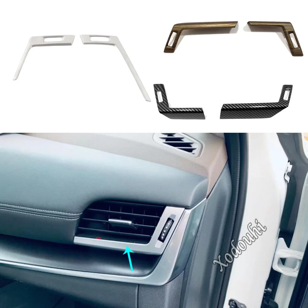 

ABS/Steel Car Air Condition Vent Cover Trim Frame Decoration Sticker Interior Accessories For Nissan Qashqai J12 2022 2023 2024