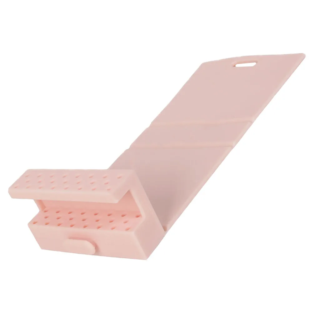 

Nail Drill Bits Holder Organizer Storage Rack Case for Manicure Accessories Display Box Grinding Bit Stand Plastic Tool