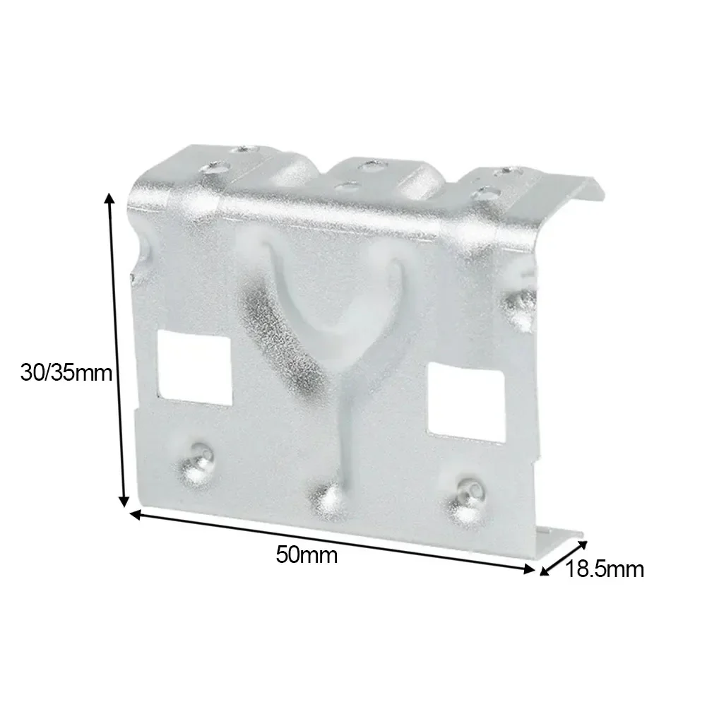 Aluminum Alloy Solar Clips Water Drain Clips Silver Color Water Drainage Clips Compatible With 30 35 Mm Panels