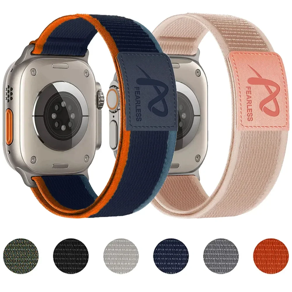 Trail Nylonband für Apple Watch Ultra 3 2 49 mm 11 10 46 mm 42 mm Sportarmband Armband iWatch 9 8 7 6 5 4 SE3 45 mm 44 mm 41 mm 40 mm