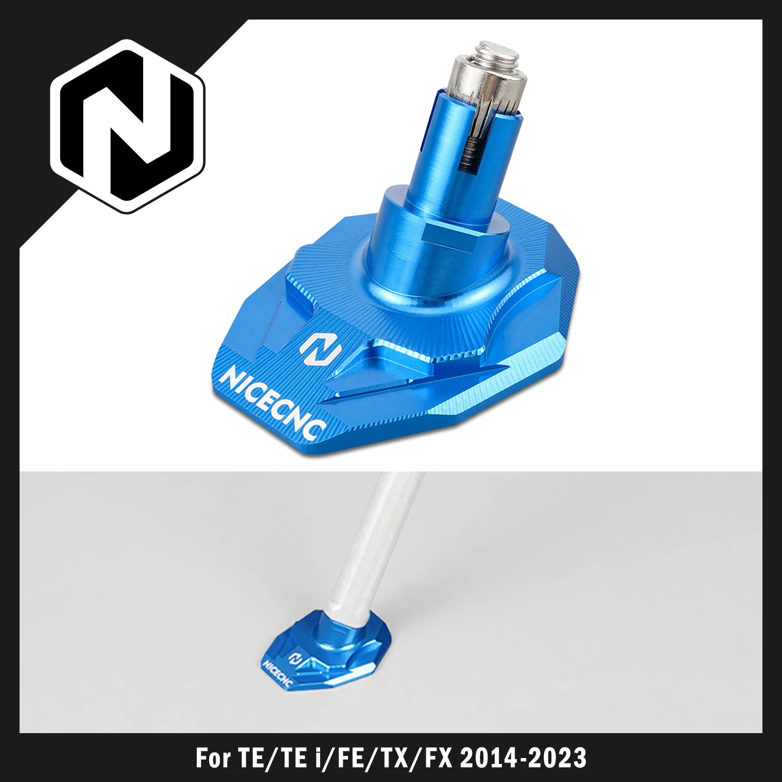 

Для Husqvarna TE 300 TE 300i FE 250 FE 350 FE 450 501 TX 300 2014-2023 Удлинитель боковой подставки для GasGas EC 300