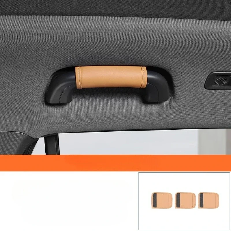 

Для GEELY GALAXY STARSHIP 7 EM-i чехол на дверную ручку, внутренняя кожаная модернизированная отделка, поставщики, аксессуары для модификации автомобиля