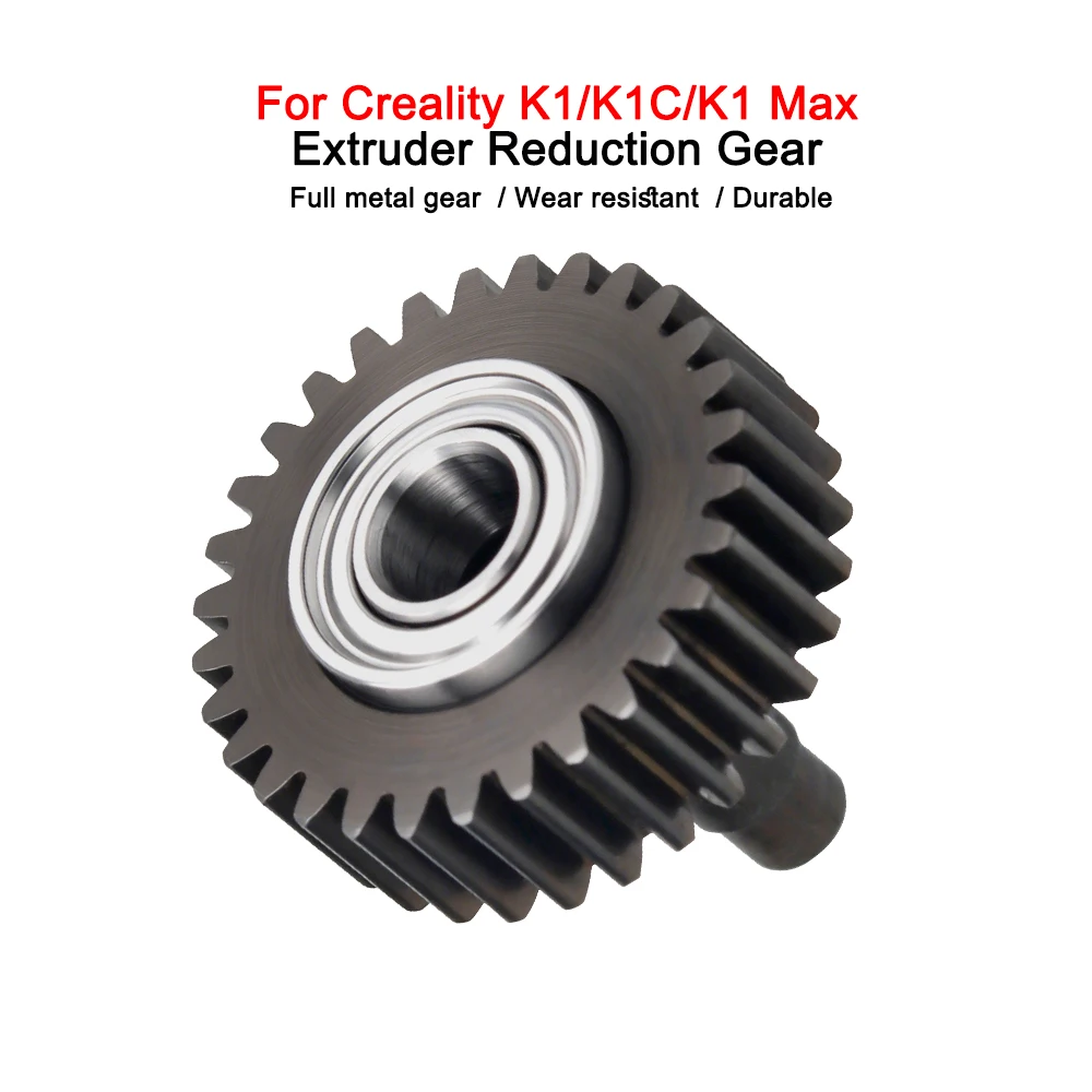 Upgrade-Extruder-Getriebe für Creality K1/K1C/K1 Max, Vollmetall-Filamentgetriebe, 3D-Druckteil, verschleißfest – Detail 7