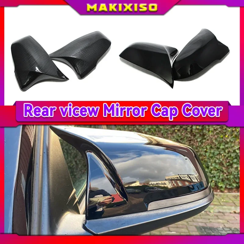 

X1 F48 Carbon Mirror Cover For BMW X2 F39 F46 F45 F49 F52 Z4 G29 1 2 Series Touring Side RearView Mirror Case M Look 2014-UP