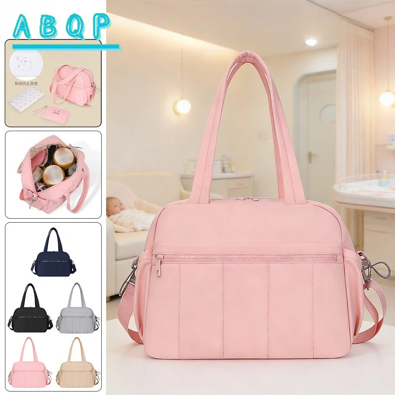 Diaper Bag Handbag Large Capacity Multifunctional 3-piece Baby Bag Portable Out-and-out Baby Supplies Storage Bag High Quality