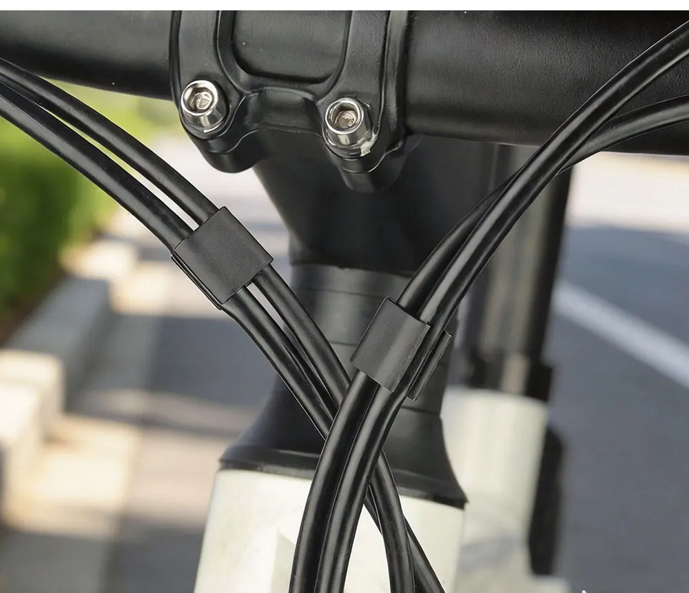 5-10 Stück Fahrrad Brems- & Schaltzug-Halterungsklemme passend für 4/5mm Schalt-/Bremszug, feste Schnalle, Bremszug-Einlassbefestigungsteil – Detail 5