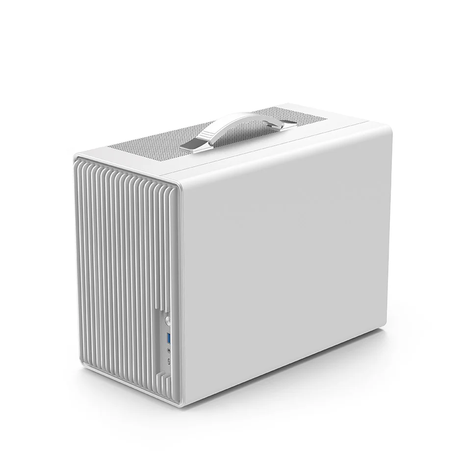 قطار الطاقة P40 MATX شبكة سطح المكتب ITX كمبيوتر صغير يده الهيكل دعم ATX/SFX امدادات الطاقة 350 مللي متر بطاقة الرسومات #4